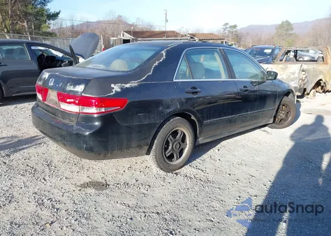 2004 Honda Accord 2.4 Lx from USA, damaged, VIN 1HGCM56314A127518